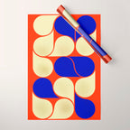 Mid-century geometric shapes-no10 Wrapping Paper Gallery Image 1