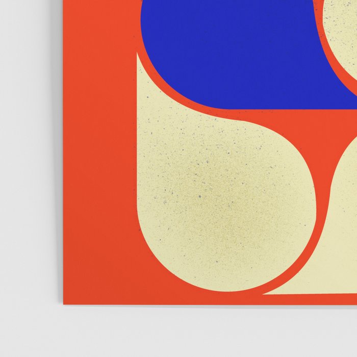 Mid-century geometric shapes-no10 Poster Gallery Image 3