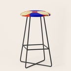Mid-century geometric shapes-no10 Stool Gallery Image 1