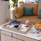 Mid-century geometric shapes-no10 Serving Tray Gallery Image 2
