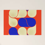 Mid-century geometric shapes-no10 Welcome Mat Gallery Image 1