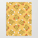 Spring Sunny Floral Pattern Poster Gallery Image 4