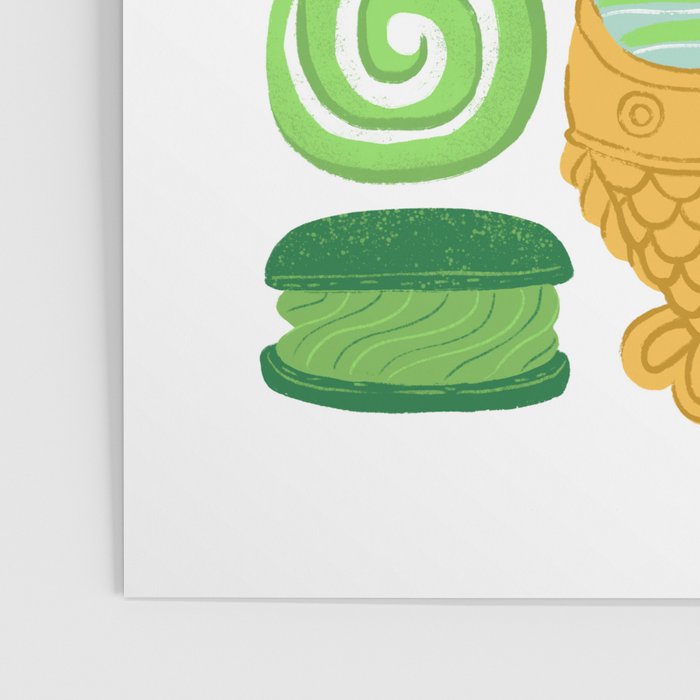 Matcha Green Tea Snacks Poster Gallery Image 3
