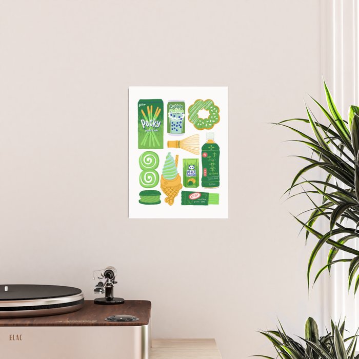 Matcha Green Tea Snacks Poster Gallery Image 2