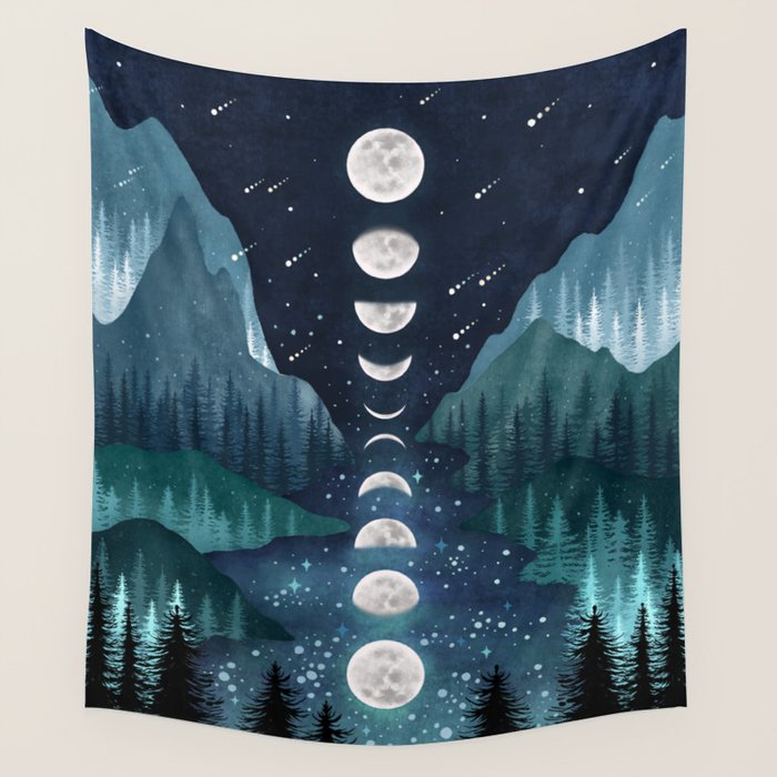 River & Sky Wall Tapestry Gallery Image 4
