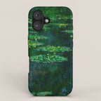 Claude Monet Impressionist Landscape Oil Painting Waterlilies iPhone Case Gallery Image 1