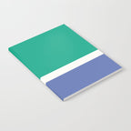 Color Block VI Green Blue Notebook Gallery Image 2