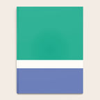 Color Block VI Green Blue Notebook Gallery Image 4