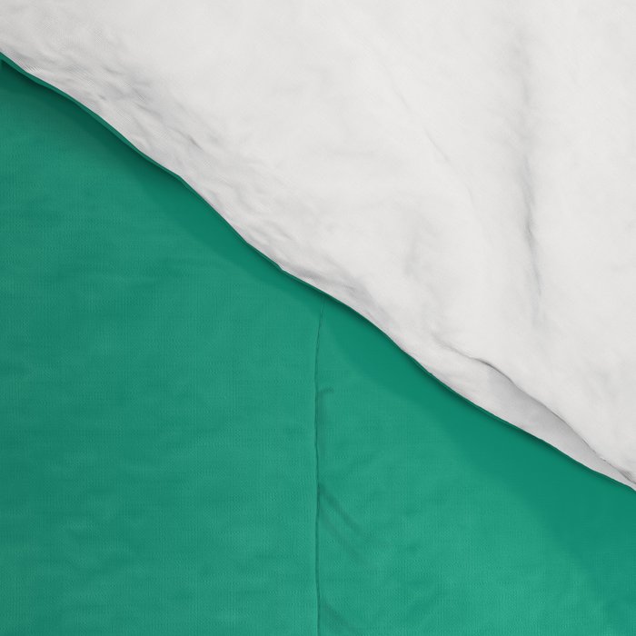 Color Block VI Green Blue Comforter Gallery Image 4