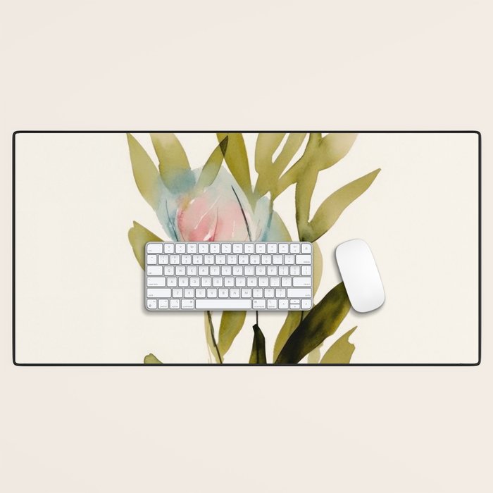 Abstract Flower Bouquet  Desk Mat Gallery Image 1