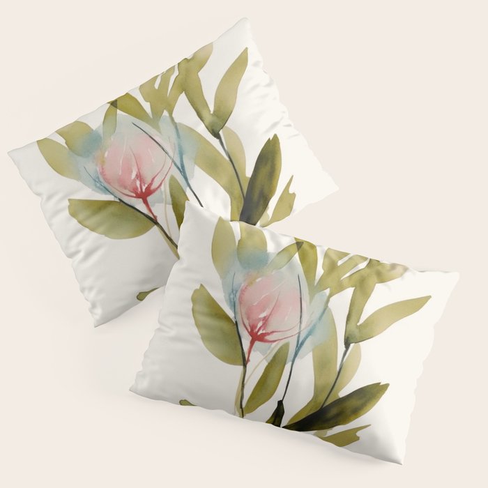 Abstract Flower Bouquet  Pillow Sham Gallery Image 1