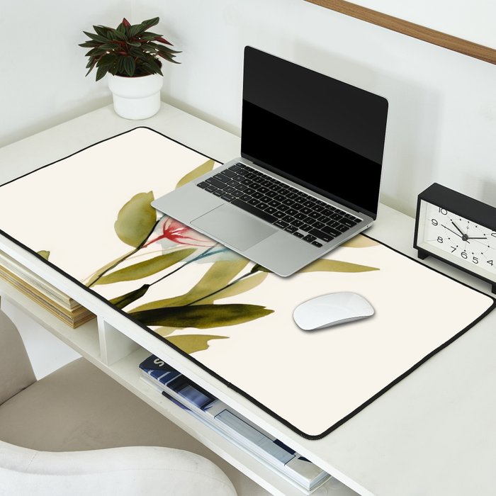 Abstract Flower Bouquet  Desk Mat Gallery Image 2