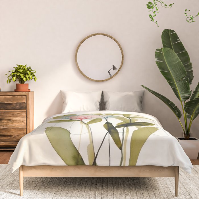 Abstract Flower Bouquet  Comforter Gallery Image 3