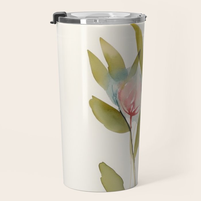 Abstract Flower Bouquet  Travel Mug Gallery Image 3