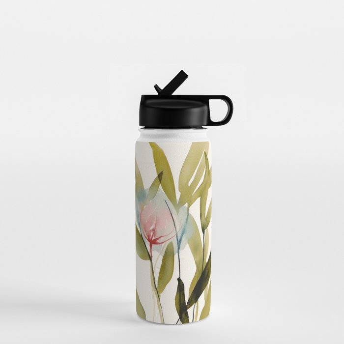 Abstract Flower Bouquet  Water Bottle Gallery Image 1