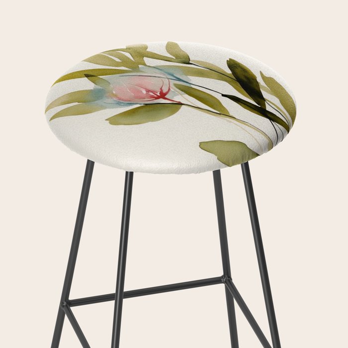 Abstract Flower Bouquet  Stool Gallery Image 2
