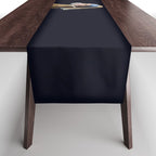 Girl with pearl earring blowing bubble gum Table Runner Gallery Image 1