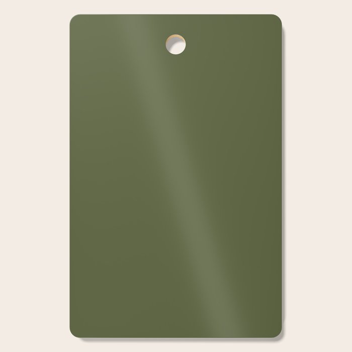 Solid Moss Green Cutting Board Gallery Image 1