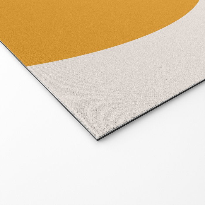 Mid Century Modern Shapes and Lines in Yellow Welcome Mat Gallery Image 2