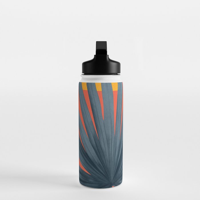 Abstract Tropical Art 22 Water Bottle Gallery Image 3