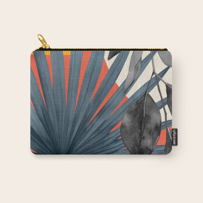 Abstract Tropical Art 22 Carry All Pouch Gallery Image 1