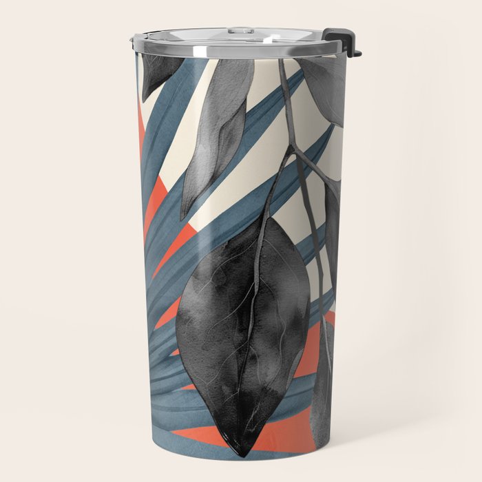 Abstract Tropical Art 22 Travel Mug Gallery Image 2