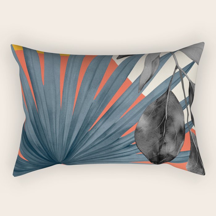 Abstract Tropical Art 22 Rectangular Pillow Gallery Image 2