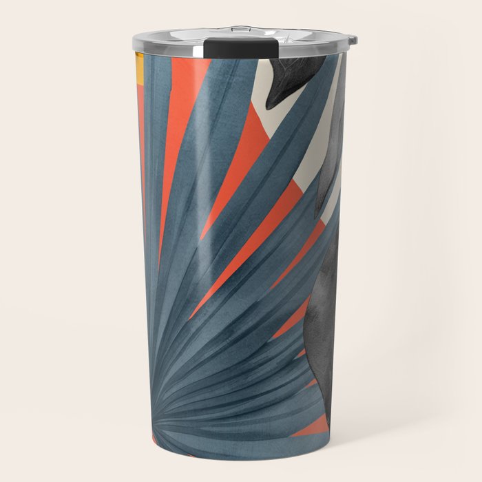 Abstract Tropical Art 22 Travel Mug Gallery Image 1