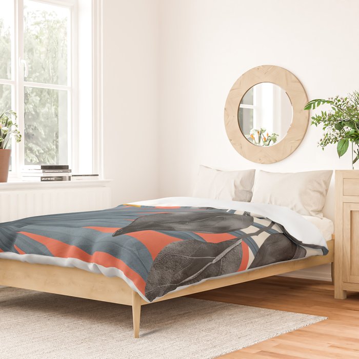 Abstract Tropical Art 22 Duvet Cover Gallery Image 2