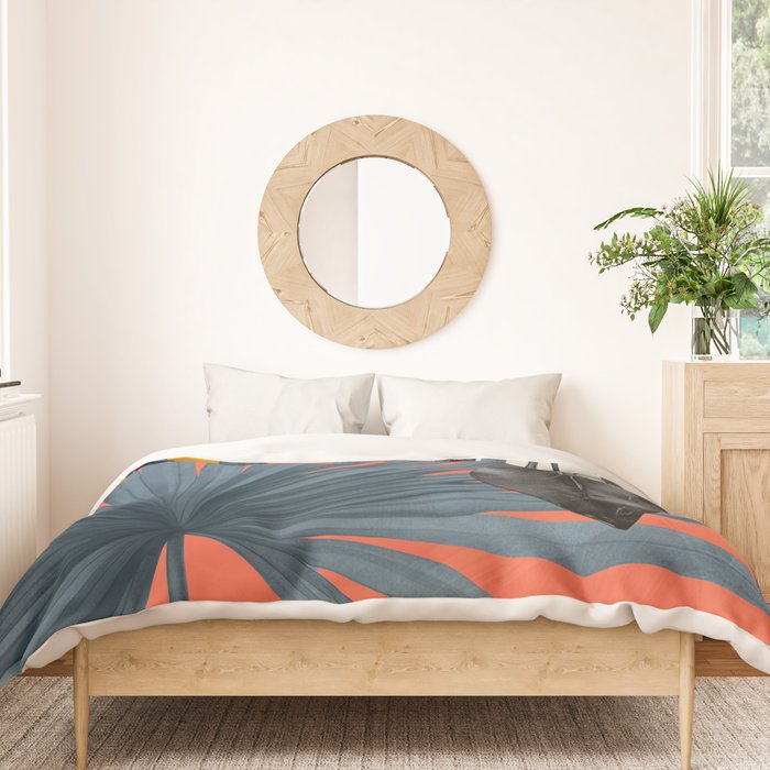 Abstract Tropical Art 22 Duvet Cover Gallery Image 3