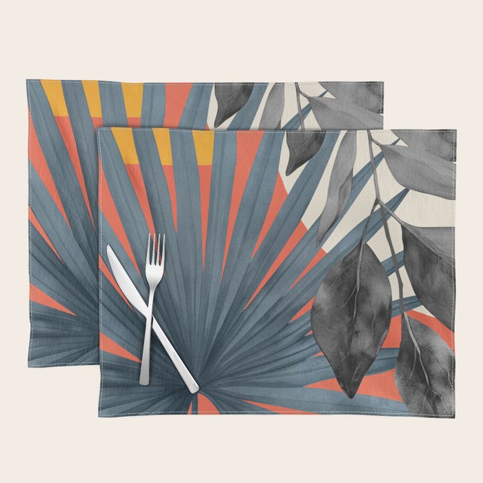 Abstract Tropical Art 22 Placemat Gallery Image 1