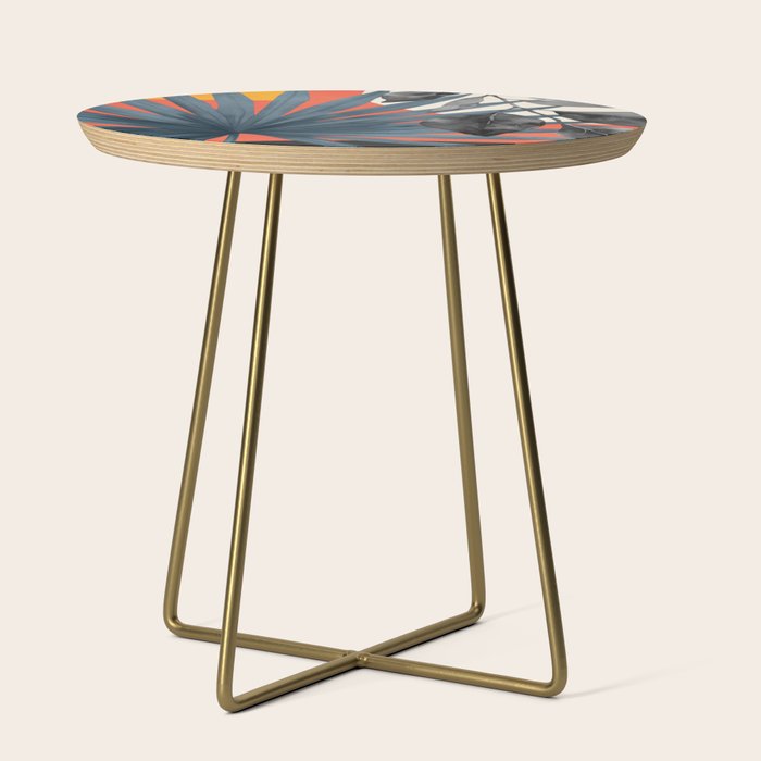 Abstract Tropical Art 22 Side Table Gallery Image 1