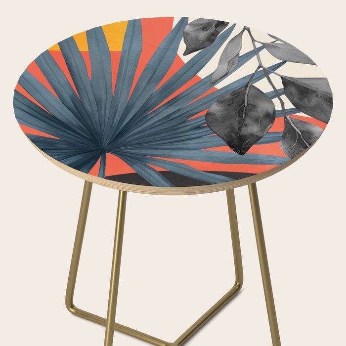 Abstract Tropical Art 22 Side Table Gallery Image 2