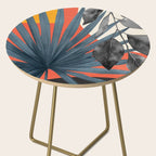 Abstract Tropical Art 22 Side Table Gallery Image 2
