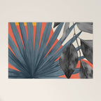 Abstract Tropical Art 22 Welcome Mat Gallery Image 1
