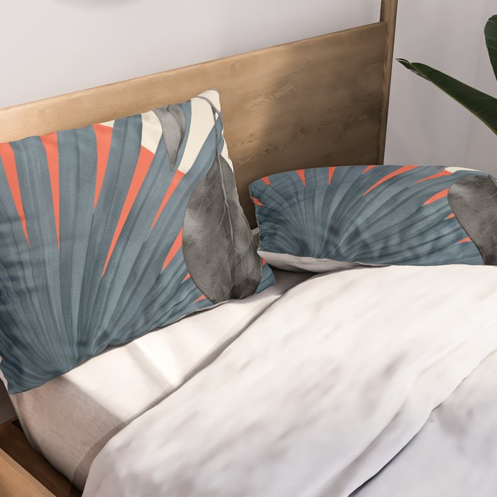 Abstract Tropical Art 22 Pillow Sham Gallery Image 2