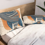 Whale Village Pillow Sham Gallery Image 2