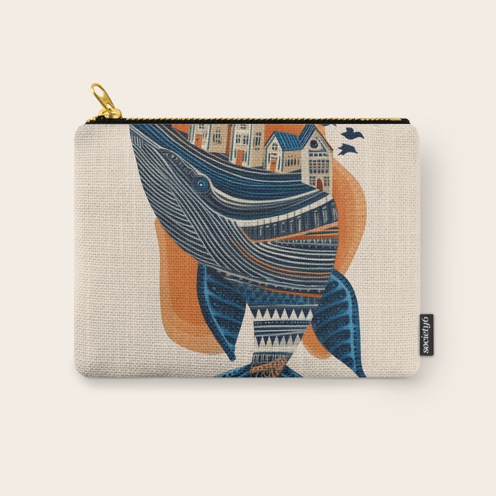 Whale Village Carry All Pouch Gallery Image 1