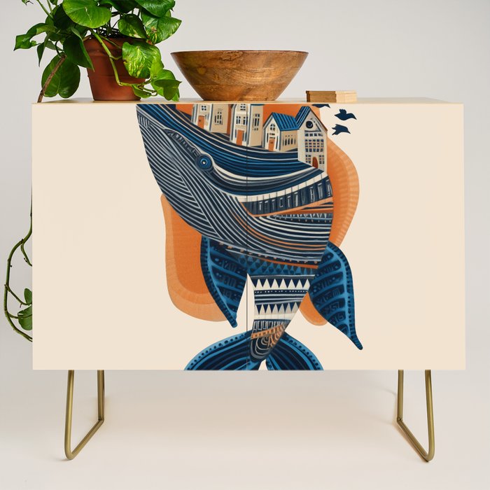 Whale Village Credenza Gallery Image 1