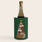 Christmas Tree English Bulldog Wine Chiller Gallery Image 1