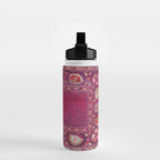 Shakhrisyabz  Southwest Uzbekistan Suzani Embroidery Print Water Bottle Gallery Image 2
