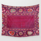 Shakhrisyabz  Southwest Uzbekistan Suzani Embroidery Print Wall Tapestry Gallery Image 4
