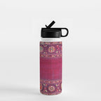 Shakhrisyabz  Southwest Uzbekistan Suzani Embroidery Print Water Bottle Gallery Image 1
