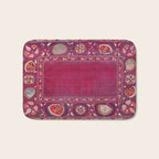 Shakhrisyabz  Southwest Uzbekistan Suzani Embroidery Print Bath Mat Gallery Image 1