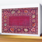 Shakhrisyabz  Southwest Uzbekistan Suzani Embroidery Print Wall Mural Gallery Image 2