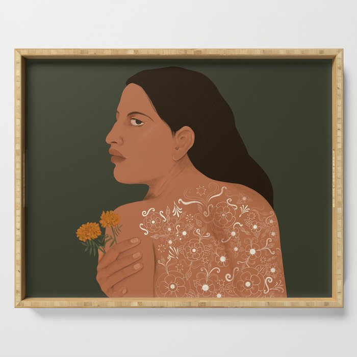 Un million de primaveras Serving Tray Gallery Image 1