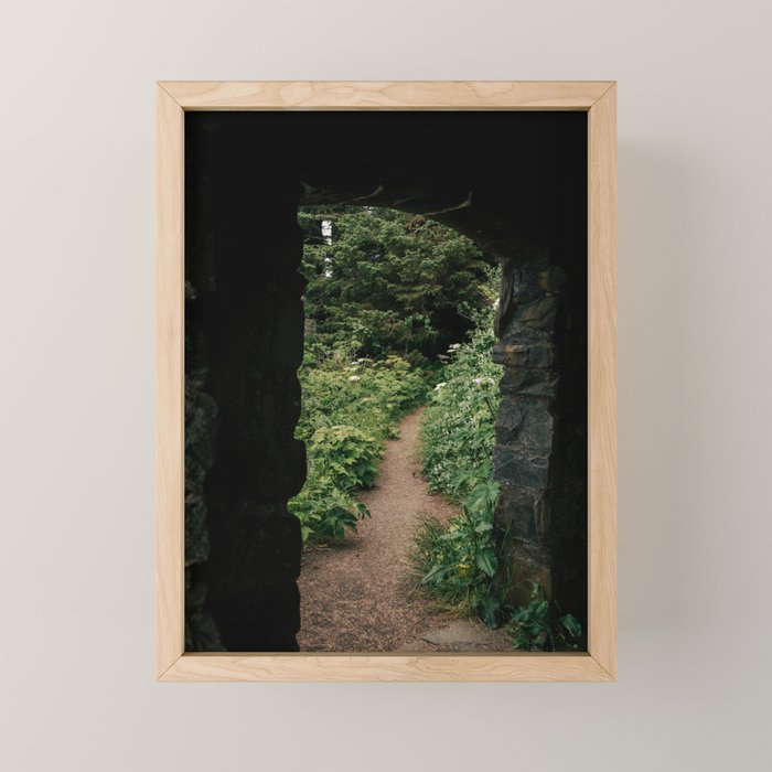 Just through there Mini Art Print Gallery Image 1