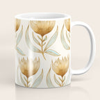 Bohemian Sunflower Pattern Coffee Mug Gallery Image 1