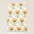 Bohemian Sunflower Pattern Stationery Card Gallery Image 2