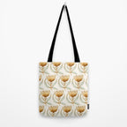 Bohemian Sunflower Pattern Tote Bag Gallery Image 2